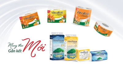 NTPM VIỆT NAM THAY ĐỔI DIỆN MẠO CHO VINATISSUE V&Agrave; VINAROLL: N&Acirc;NG TẦM CHUẨN MỰC KHĂN GIẤY