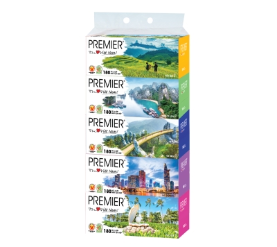 Giấy Lụa Hộp PREMIER 180 tờ