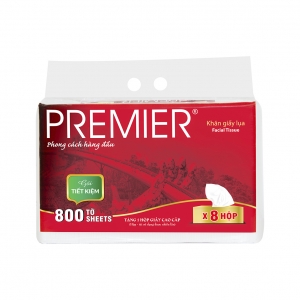 Facial Tissue PREMIER 800-Sheet