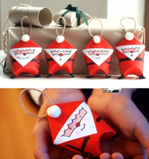 ĐỒ TRANG TR&Iacute; NOEL XINH XẮN TỪ L&Otilde;I GIẤY VỆ SINH