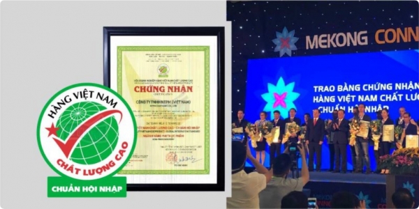 Vào ngày 21/12 vừa qua, Đại diện NTPM (Việt Nam) đã vinh dự nhận Danh hiệu Hàng Việt Nam chất lượng cao – Chuẩn hội nhập. Đây là một danh hiệu mang ý nghĩa đối với toàn thể đội ngũ NTPM (Việt Nam) do hội đồng chuyên môn đánh giá suốt 1 thời gian qua.