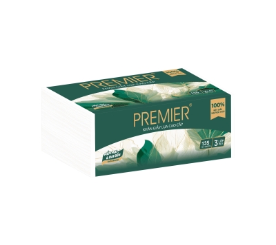 Premier Single Pull Tissue 135 Sheets